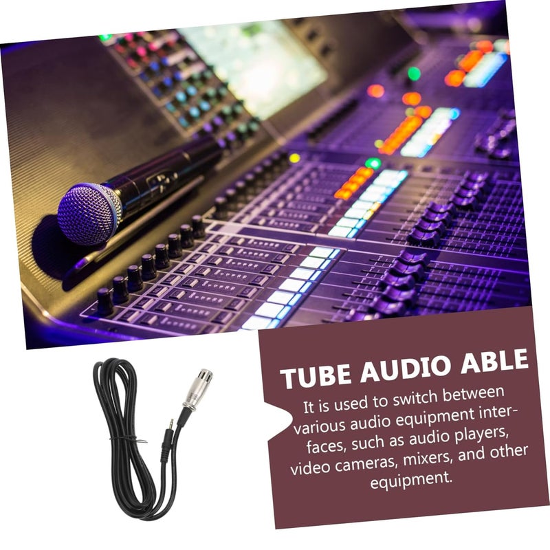 Professional XLR Female to Audio Cable 3 Feet Black for Microphone Speaker Console - Image 3